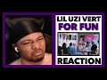 I COULDNT CHILL OUT! | Lil Uzi Vert - For Fun [Official Audio](Reaction)