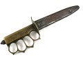 Brass trench knife batjac jw