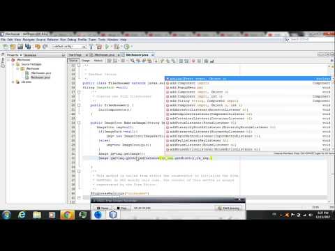 How to create JFileChooser in Java and Netbeans