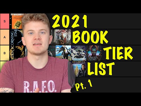 2021 Books Tier List Pt. 1