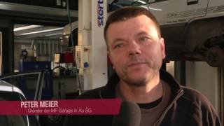 Peter Meier, Grunder der MP Garage in Au, Schweiz