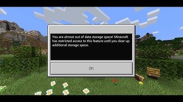 When You Run Out Of Data Storage Minecraft…