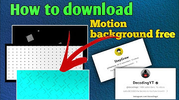 Download Motion background Like a stepgrow_decodingyt#stepgrow#decodingyt #motionbackground