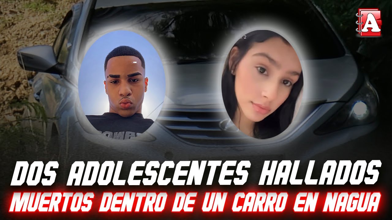 DOS JOVENCITOS ENCONTRADOS DENTRO DE UN CARRO EN NAGUA