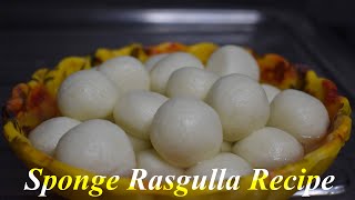 Rasagulla Recipe  how to make rasagulla  homemade rasgulla  chhena rasgulla  Sponge Rasgulla Recipe