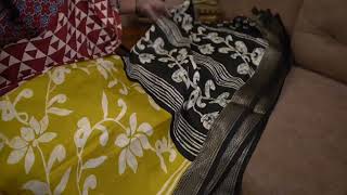 DNS Lifestyle....✨💚| Elegant Green Soft Cotton Saree.....🌱@DNSLifestyle.Official screenshot 2