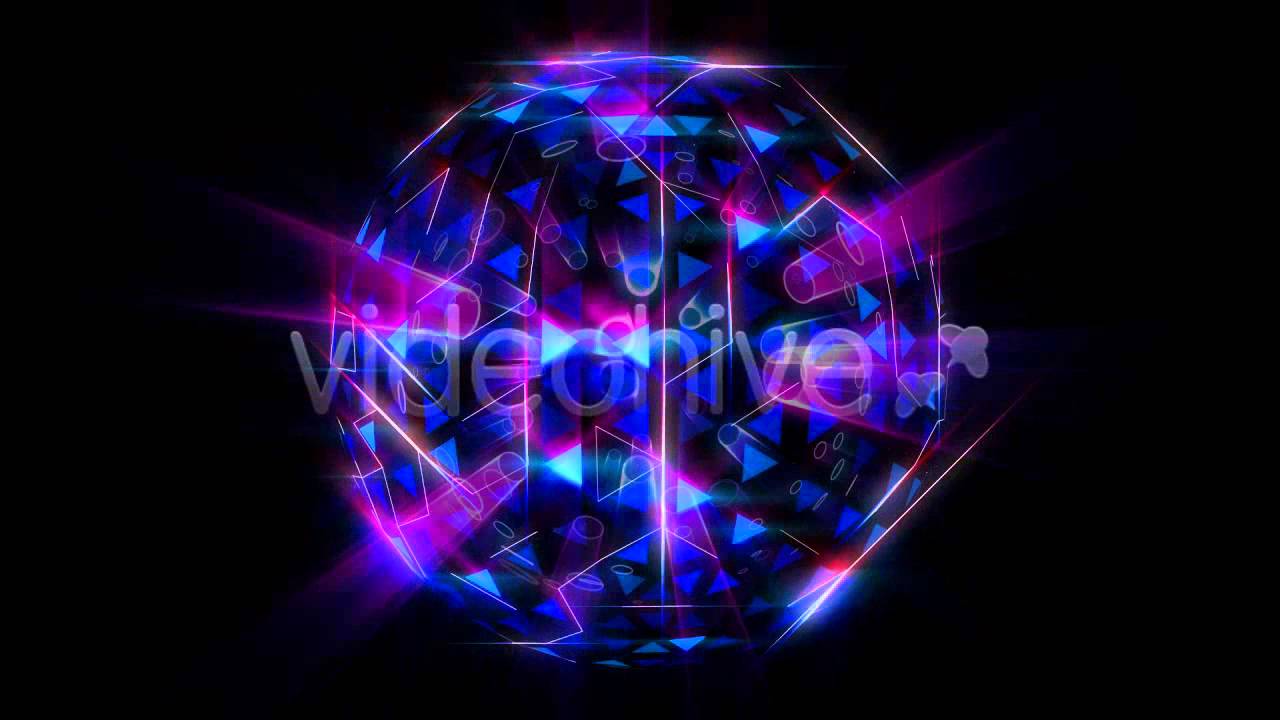 4K Bright Disco Ball 1 - VJ Loop Pack (3in1) - YouTube