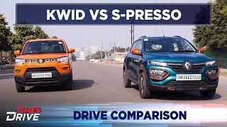 Maruti Suzuki S-Presso VS Renault Kwid | Comparison | The Kranti Sambhav Review | Times Drive