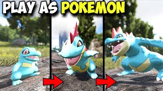 PLAY AS A POKEMON | ARK SURVIVAL EVOLVED