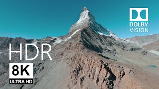 Matterhorn With An Fpv Drone Cinematic Long Range 8K Hdr Dolby Vision
