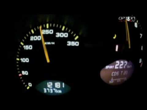 290 km/h en Porsche 9FF GTurbo 750 (Option Auto)