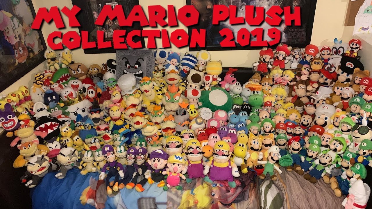 My Mario Plush Collection 2019! - Super 