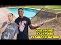 Our SECRET Backyard TRANSFORMATION! *Dream Backyard*