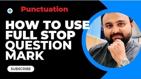 Punctuation | Part Two by Syed Wassi Shah #punctuation #grammar #css #pms #pcs