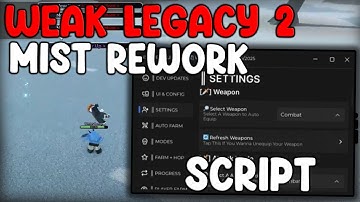 [☁️OP] Weak Legacy 2 NEW Script Auto Farm, Kill Aura & Auto Quest - Roblox 2025