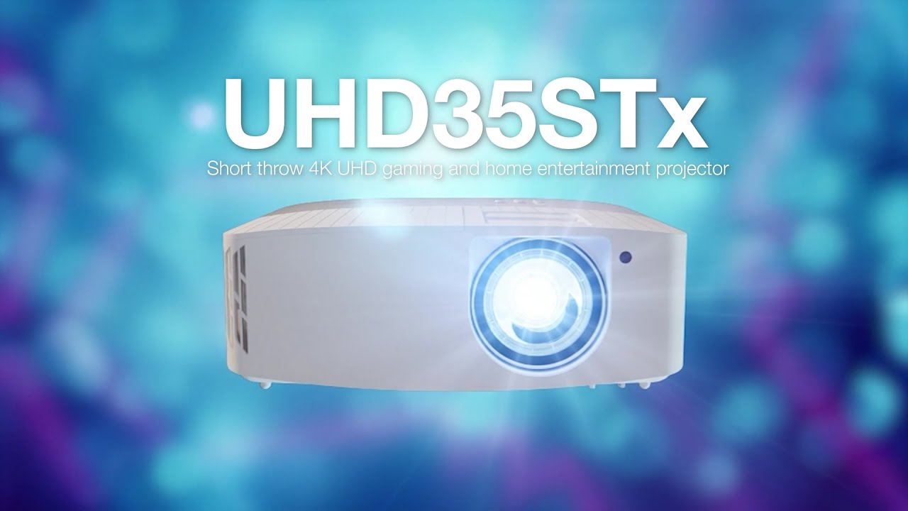 Optoma Proyector De Vídeo 4k Uhd 3600 Lúmenes. - Uhd35stx con