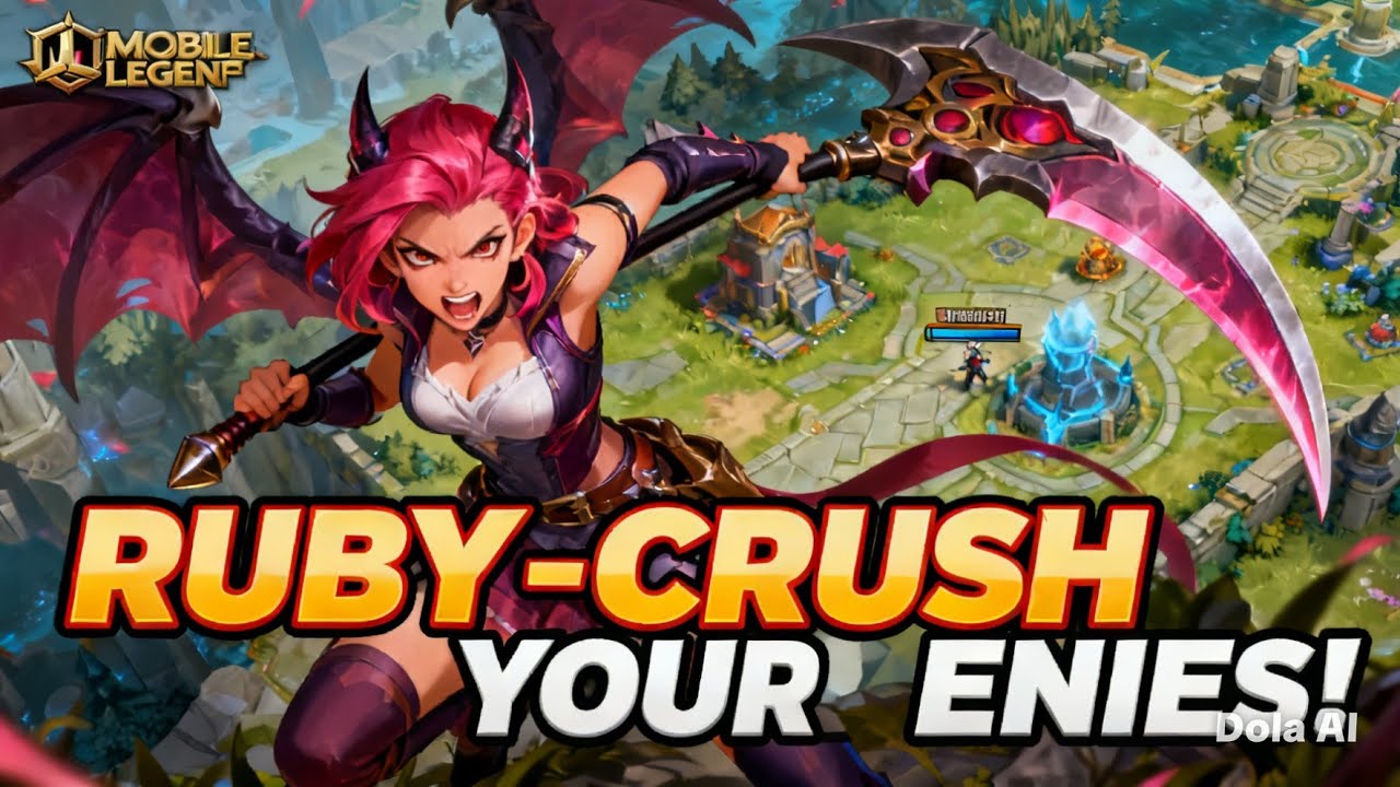 Ruby is literally the lifesteal queen 🥰 | Mobile Legends #mlbb #mobilelegends #lesleygods 