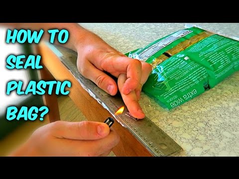 How to Reseal Chips Bag or any Plastic Bag