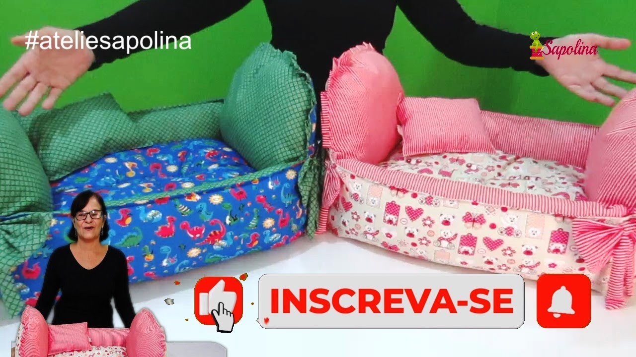 CAMA/Caminha Berço PETs lavável / DIY