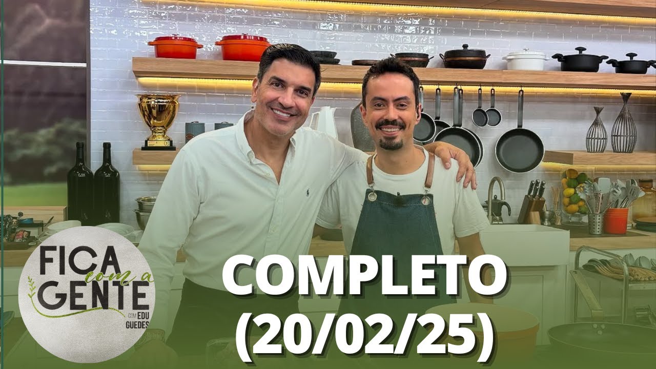 Fica com a Gente: Fricassê de frango, Torta de doce de leite e mais receitas (20/02/25) | Completo