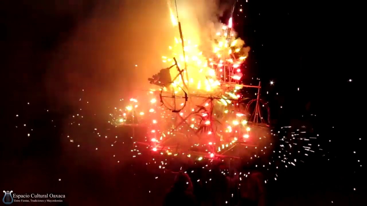 Quema de Canastas 2019 Santo Domingo Tomaltepec, Calenda