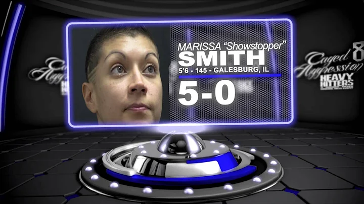 Caged Aggression VIII  Fight 9.  Marissa Smith VS ...