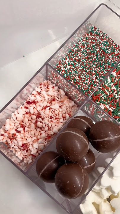 Hot cocoa drawer pt1 🍫 #hotcocoabar #diy #hotchocolatebar #christmas #holidayseason #home #restock