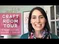 Craft Room Tour 2020 | Scrapbooking, Cricut, Cardmaking Organization and Decor Ideas