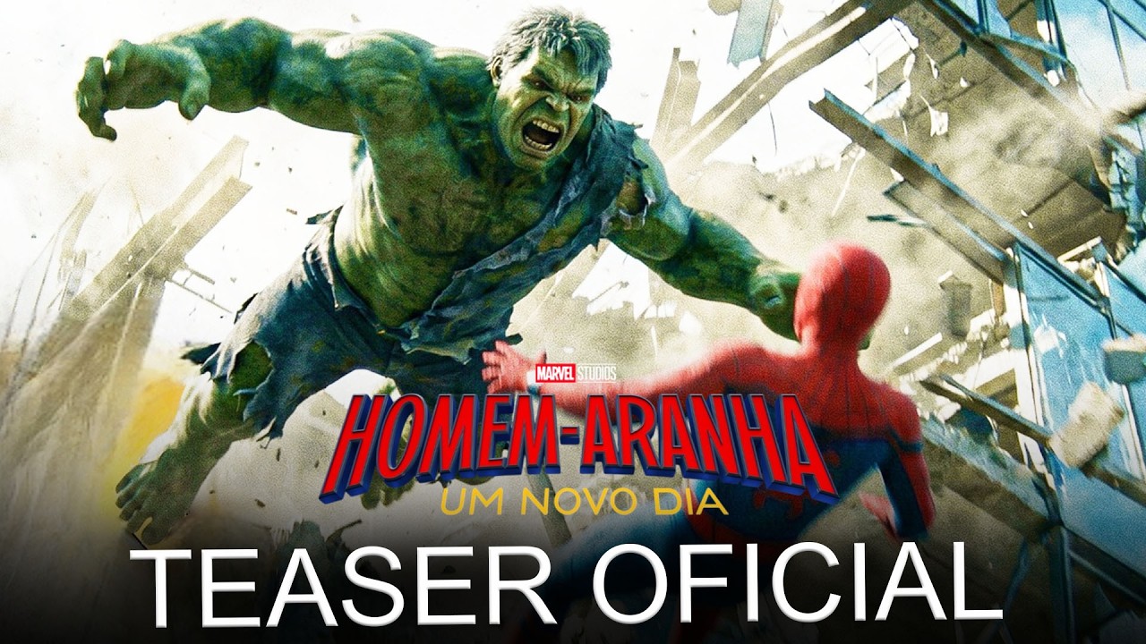 HULK PERFEITO!! NOVO TEASER OFICIAL HOMEM ARANHA 4 BRAND NEW DAY