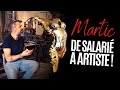 Rencontre magique  martic sculpteur sur mtal