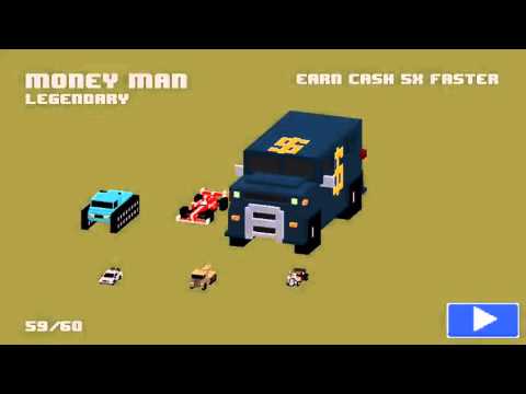 Smashy Road: All legendary cars gameplay