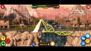 Bridge Construction Level 10 || Bridge Construction Level 10 Complete with 3 Star Excellent