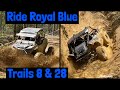 Ride Royal Blue Trails 8 & 28. Turbo S/YXZ.