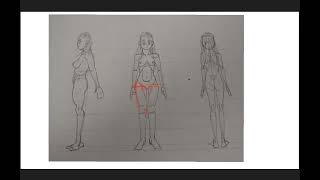 Helping a student draw female bodies