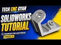 Learn SolidWorks with CSWA Exercise.Easy Step-by-Step Tutorial. #solidworkstutorial #cad #solidworks