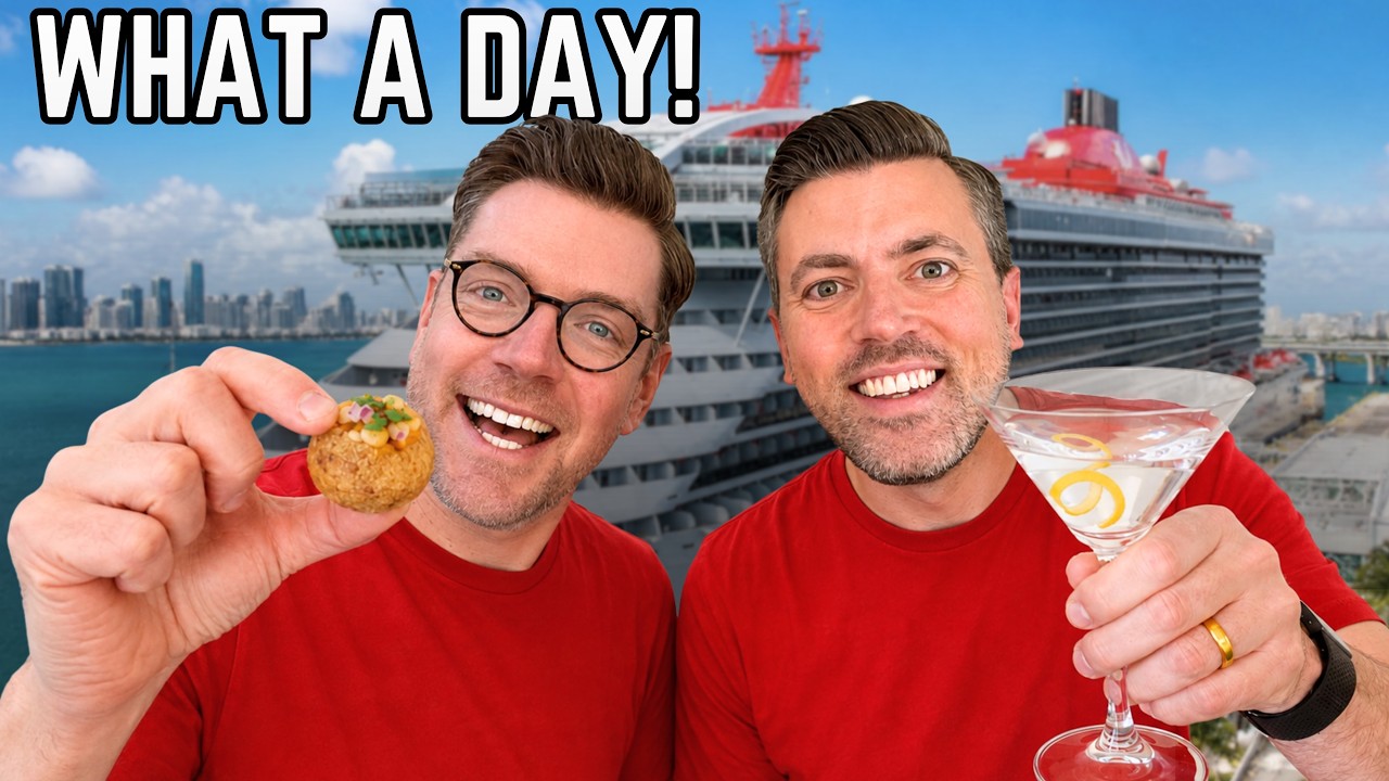 You DON'T Need to Get Off the Ship! | Sea Day and Cannes on Virgin Voyages Valiant Lady