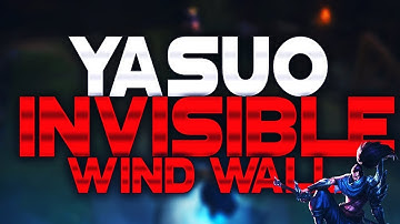League of Legends   Yasuo Invisible Wind Wall!