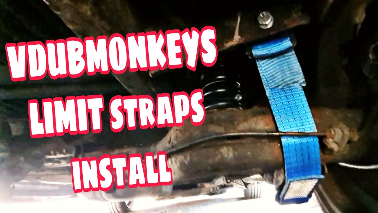 VWT4 Limiting Straps Install - YouTube