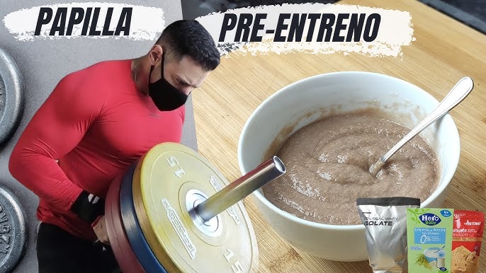 CREMA DE ARROZ PROTEICA  RECETA RÁPIDA PARA GANAR MASA MUSCULAR 