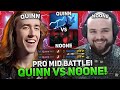 Pro mid battle quinn vs noone  10900 mmr dota 2  quinn plays on razor mid