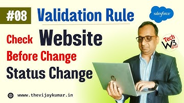 Validation Rule on Lead to check Website Field before Lead Status Change to “Working – Contacted”