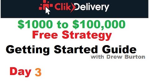 ClikDelivery strategy Day 3 2016 Click Delivery Training with Drew Burton
