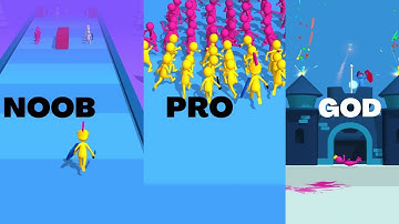 NOOB vs PRO vs GOD - Join Clash 3D Gameplay Part 3