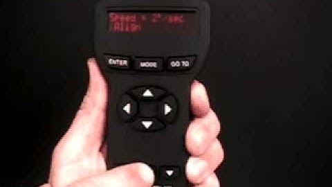 Meade Instruments - How to Use Your Telescope Part 16/22
