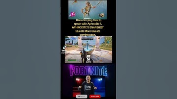 Use a Scrying Pool to speak with Aphrodite 1 #fortnite #chapter5season2