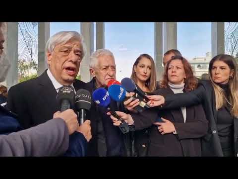 Δήλωση στην κηδεία του Βασίλη Βασιλικού