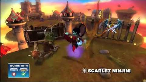 Skylanders Giants  Scarlet Ninjini  Trailer
