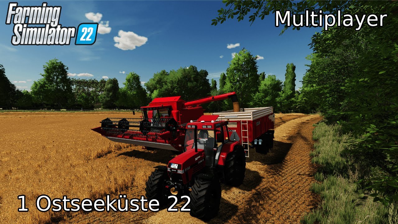 WELCOME TO OSTSEEKUSTE 22! - Multiplayer Farming Simulator 22 FS22  Ostseeküste 22 Ep 1