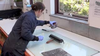 Inking and Printing Procedure for Matrix Based Relief Prints
