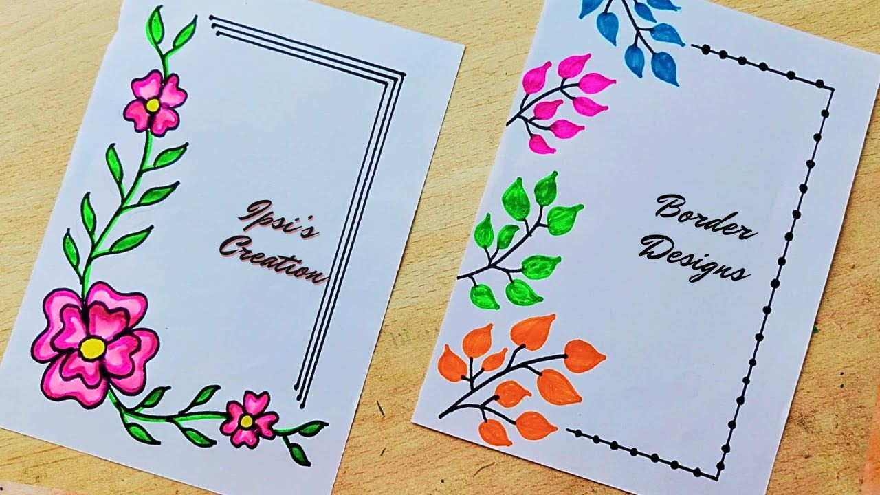 Border Designs/Border design for project/Project work designs ...
